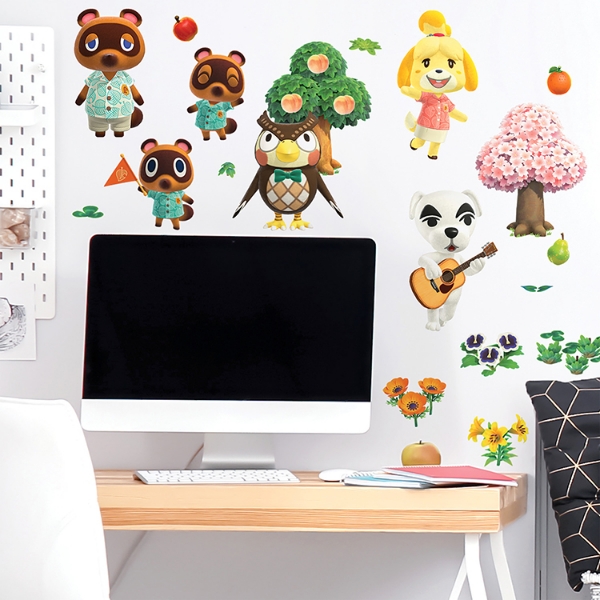 Picture of Animal Crossing Peel and Stick Wall Decals