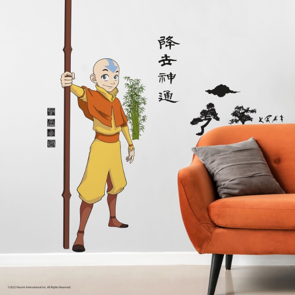 Picture of Avatar Aang Giant Peel & Stick Wall Decals