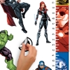 Picture of Avengers Growth Chart Peel And Stick Wall Decals