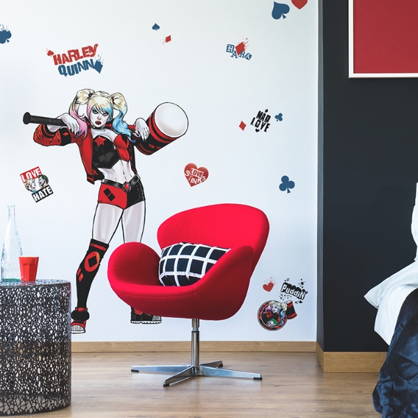 Picture of Harley Quinn Peel and Stick Giant Wall Decals