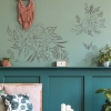 Picture of Beth Schneider Floral Sketch Peel and Stick Giant Wall Decals