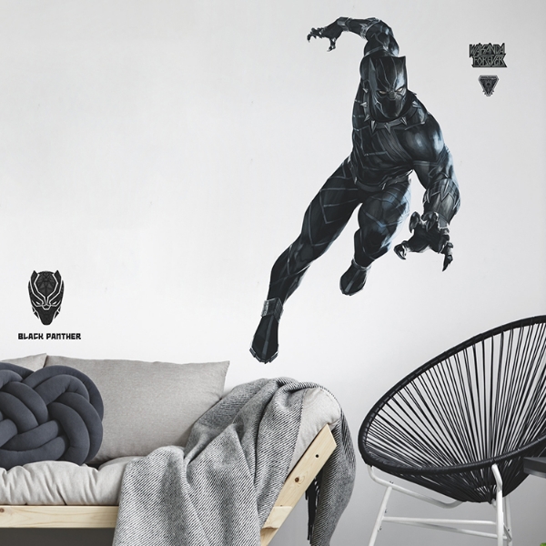 Picture of Black Panther Peel and Stick Giant Wall Decals