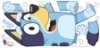 Picture of Bluey Character Peel and Stick Wall Decals