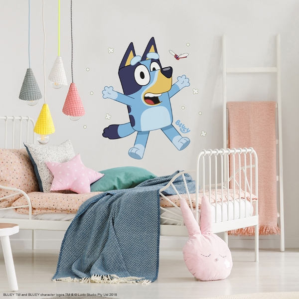 Picture of Bluey Character Peel and Stick Wall Decals