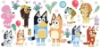 Picture of Bluey Family & Friends Peel and Stick Wall Decals