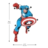 Picture of Marvel Classic Captain America Comic Peel and Stick Giant Wall Decal