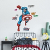 Picture of Marvel Classic Captain America Comic Peel and Stick Giant Wall Decal