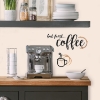 Picture of But First Coffee Wall Quote Peel and Stick Decals