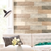 Picture of Distressed Barn Wood Plank Peel and Stick Wall Decals