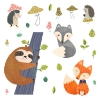 Picture of Forest Friends Giant Wall Decals