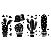 Picture of Geo Cactus Peel and Stick Wall Decals