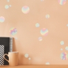 Picture of Holographic Circle Peel and Stick Wall Decals