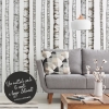 Picture of Realistic Birch Trees Peel and Stick Giant Wall Decals