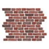 Picture of Red Brick Peel and Stick Giant Wall Decals