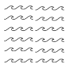 Picture of Simplistic Waves Peel and Stick Wall Decals