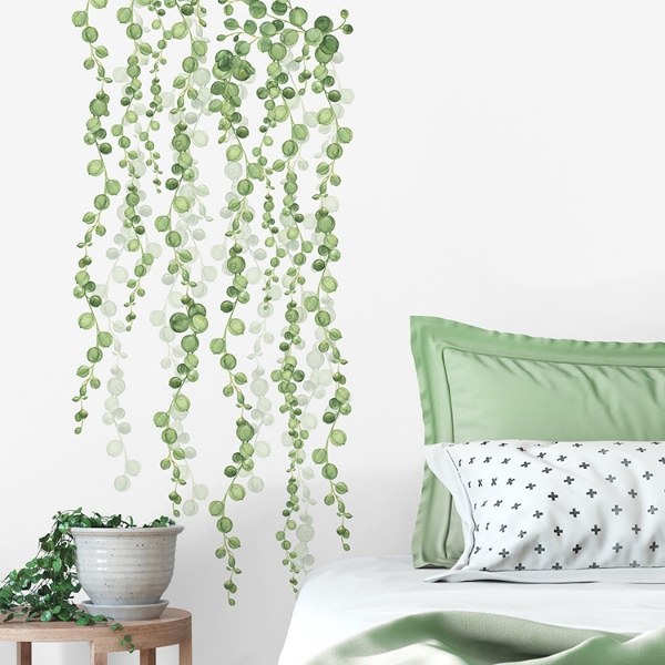 Picture of String of Pearls Vine Peel and Stick Wall Decals