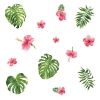 Picture of Tropical Hibiscus Flower Peel and Stick Wall Decals