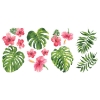 Picture of Tropical Hibiscus Flower Peel and Stick Wall Decals