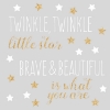 Picture of Twinkle Twinkle Little Star Wall Quote Decals with Glitter