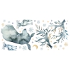 Picture of Watercolor Winter Deer Peel and Stick Giant Wall Decals