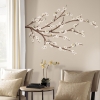 Picture of White Blossom Branch Giant Wall Decals With 3D Embellishments