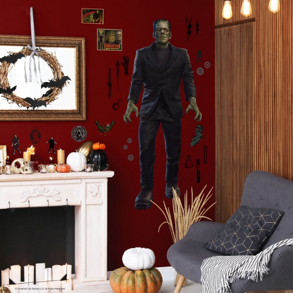 Picture of Classic Universal Monsters Frankenstein Giant Peel & Stick Wall Decals