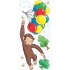 Picture of Curious George Peel and Stick Giant Wall Decal