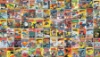 Picture of Classic DC Comics Covers Peel & Stick Wallpaper Mural