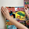 Picture of Classic DC Comics Covers Peel & Stick Wallpaper Mural