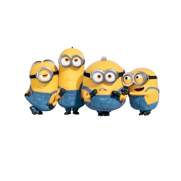 Picture of Minions: The Rise of Gru Giant Peel and Stick Wall Decals