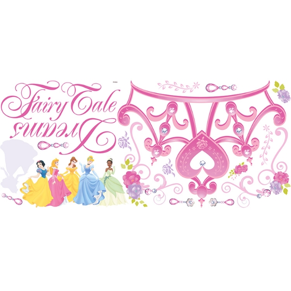 Picture of Disney Princess Crown Giant Wall Decals