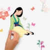 Picture of Mulan Peel and Stick Wall Decals