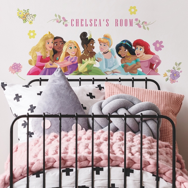 Picture of Disney Princesses Peel and Stick Giant Wall Decal with Alphabet