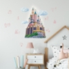 Picture of Disney Princess Castle with String Lights Wall Decals