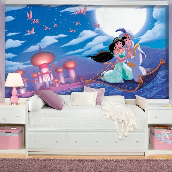 Picture of Aladdin "A Whole New World" XL Spray and Stick Wallpaper Mural