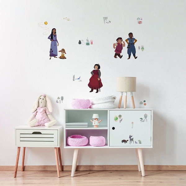 Picture of Wish Asha and Friends Wall Decals