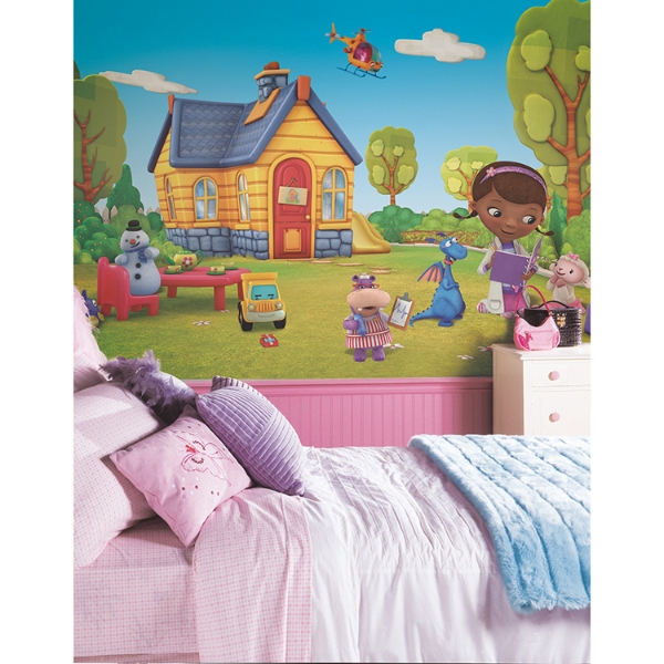 Picture of Doc Mcstuffins Spray and Stick Wallpaper Mural