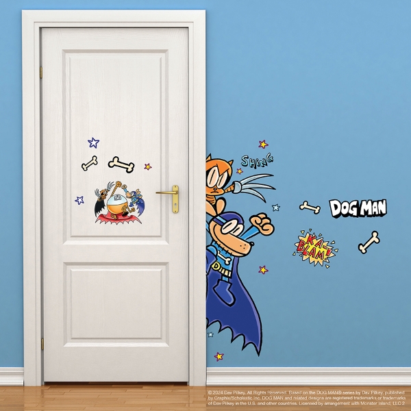 Picture of Dog Man Supa Buddies Wall Decals