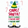 Picture of Buddy The Elf Santa I Know Him Wall Quote Decals