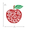 Picture of Back to School Apple Wall Decals