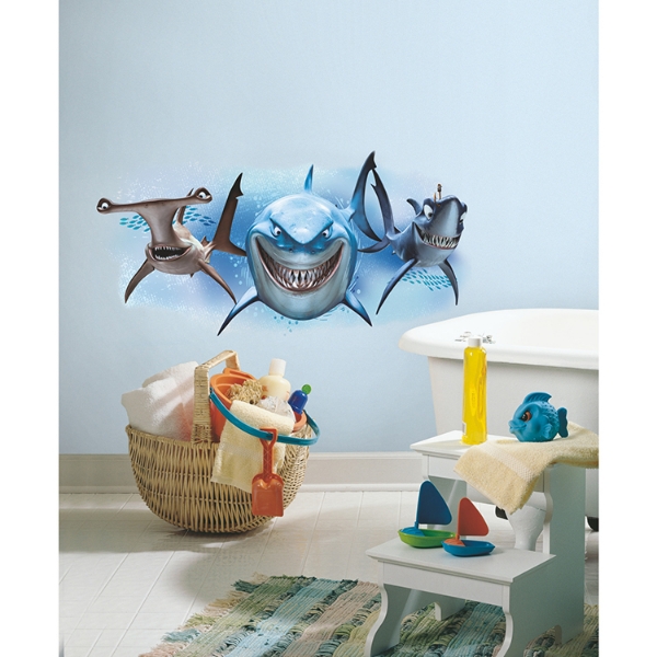 Picture of Disney Pixar Finding Nemo Sharks Giant Wall Decal