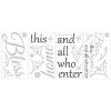 Picture of Bless This Home Quote Wall Decals