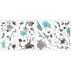 Picture of Blossom Watercolor Bird Branch Wall Decals