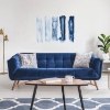 Picture of Blue Watercolor Brush Strokes Peel and Stick Giant Wall Decals