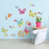 Picture of Brushwork Butterfly Wall Decals