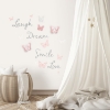 Picture of Butterfly Dream Peel and Stick Wall Decals w/ 3D Embellishments