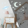 Picture of Celestial Stars & Planets Glow in the Dark Wall Decals