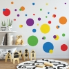 Picture of Colorful Dots Wall Decals