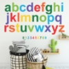 Picture of Colorful Lowercase Alphabet Giant Peel & Stick Wall Decals