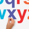 Picture of Colorful Lowercase Alphabet Giant Peel & Stick Wall Decals